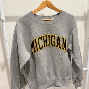Vintage Champion Reverse Weave 90s Michigan NCAA Final Four College Crew Neck M